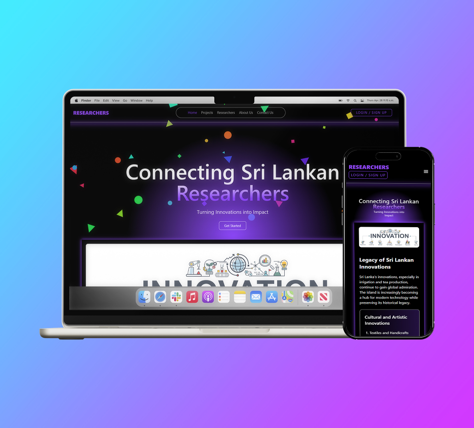 Researchers Platform Project